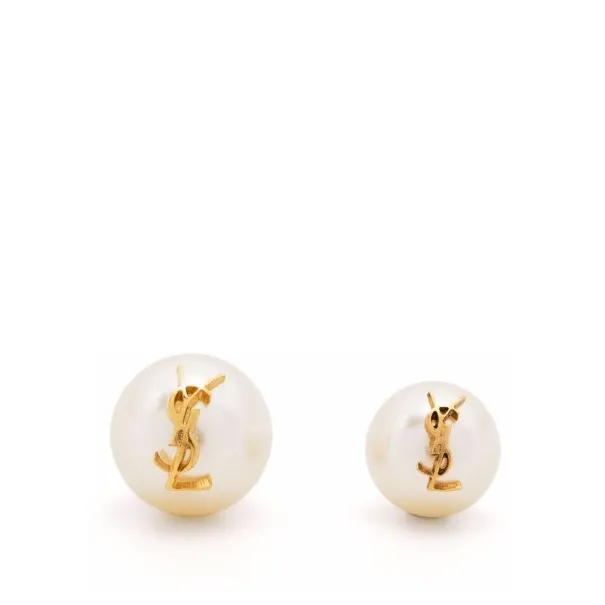 Saint Laurent Asymetrique Perle’ Earrings - Yves Saint Laurent