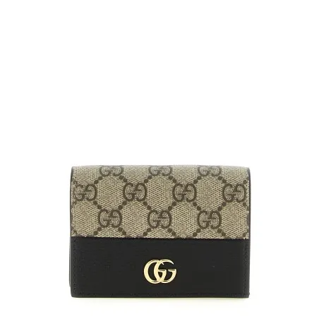 Gucci Gg Marmont Two-tone Wallet - Gucci