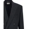 Saint Laurent Pinstriped Double-breasted Blazer - Yves Saint Laurent