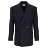 Saint Laurent Felted Wool Gabardine Blazer Jacket - Yves Saint Laurent