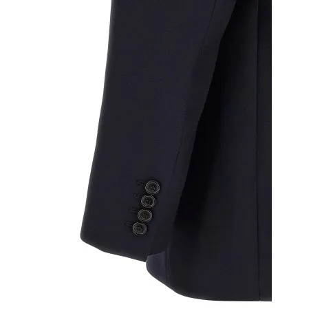 Saint Laurent Felted Wool Gabardine Blazer Jacket - Yves Saint Laurent
