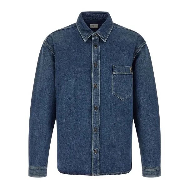 Saint Laurent Cassandre Denim Shirt - Yves Saint Laurent