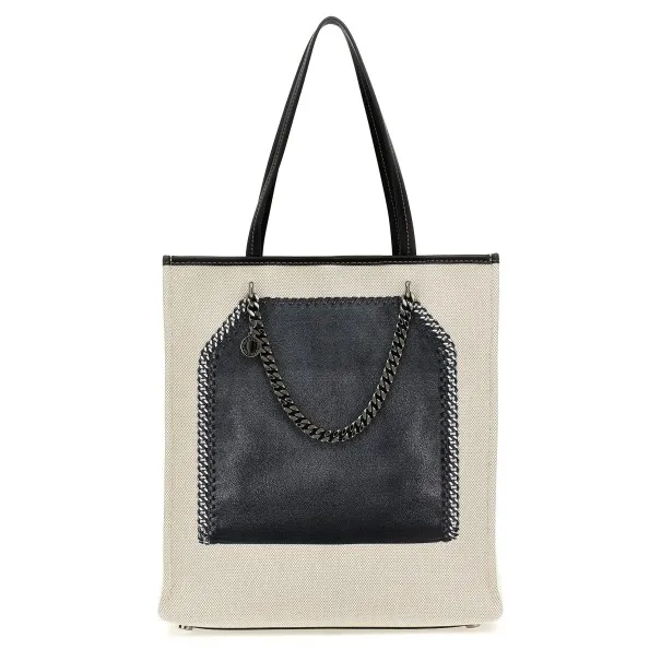 Stella Mccartney Trompe Loeil Print On Shopping Bag - 
