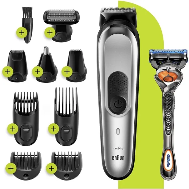 Tondeuse BRAUN MGK7220 MULTIFONCTION 10 EN 1 - BRAUN Tondeuse BRAUN MGK7220 MULTIFONCTION 10 EN 1 - BRAUN
