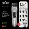 Tondeuse BRAUN  MGK7220 MULTIFONCTION 10 EN 1 - BRAUN