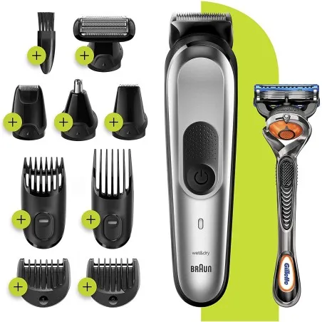 Tondeuse BRAUN  MGK7220 MULTIFONCTION 10 EN 1 - BRAUN