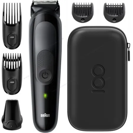 Tondeuse BRAUN  MBMGK5  BARBE ET CHEVEUX 6 EN1 - BRAUN