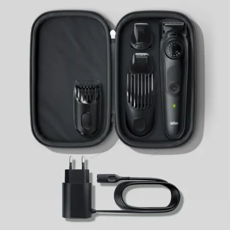 Tondeuse BRAUN  MBBT7 BARBE ET CHEVEUX 5 EN1 - BRAUN