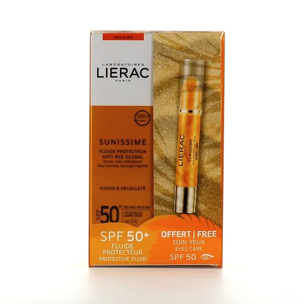 Coffret LIERAC SUNISSIME SPF 50+ - Coffret LIERAC SUNISSIME SPF 50+ -