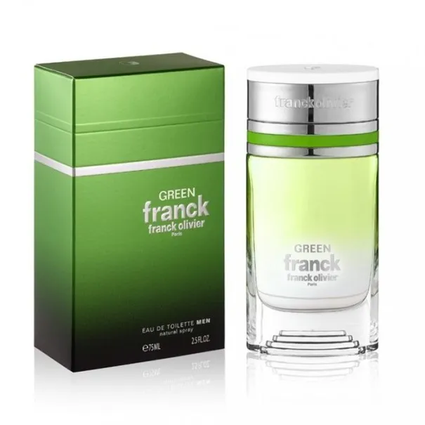 Eau de Toilette Homme frank Olivier GREEN 75ML