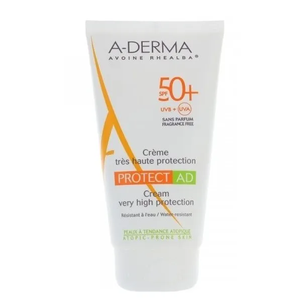 A-DERMA ECRAN PROTECT AD CREME SPF 50 150 ML - A-DERMA ECRAN PROTECT AD CREME SPF 50 150 ML -