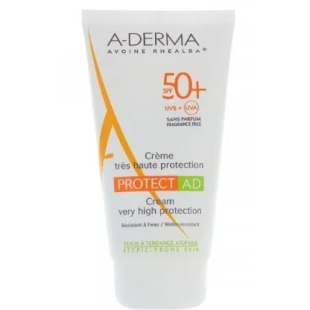 A-DERMA ECRAN PROTECT AD CREME SPF 50 150 ML - 