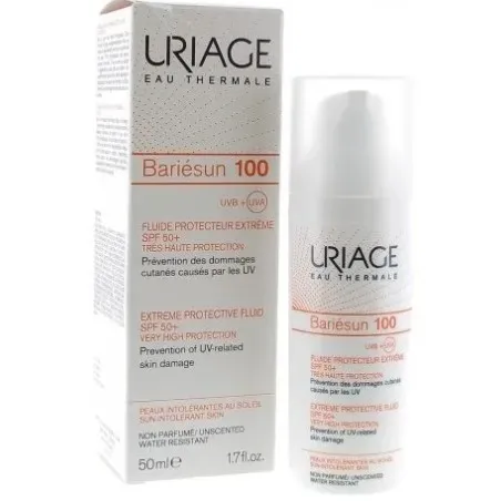Ecran Solaire URIAGE 50+ BARIESUN FLUIDE INVIS 50ML - URIAGE