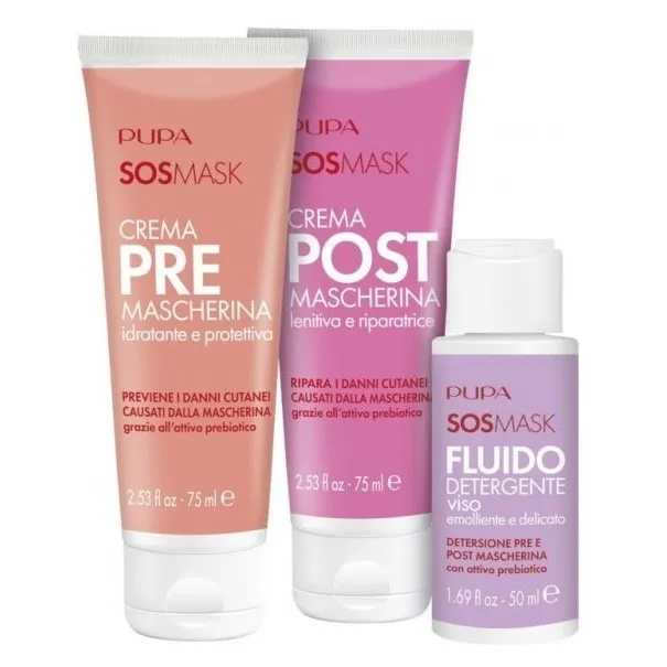 Kit Masque Visage PUPA SOS MASK - PUPA Kit Masque Visage PUPA SOS MASK - PUPA