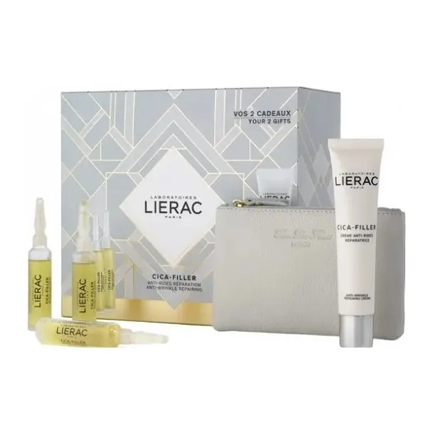 Coffret LIERAC CICA-FILLER GEL-CREME - Coffret LIERAC CICA-FILLER GEL-CREME -