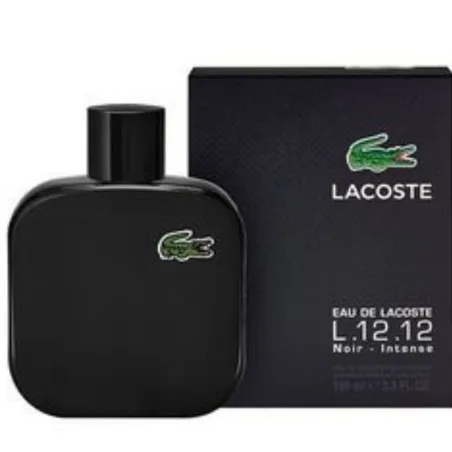 Eau de Toilette Homme LACOSTE  L1212 NOIR INTENSE 50ML - Lacoste