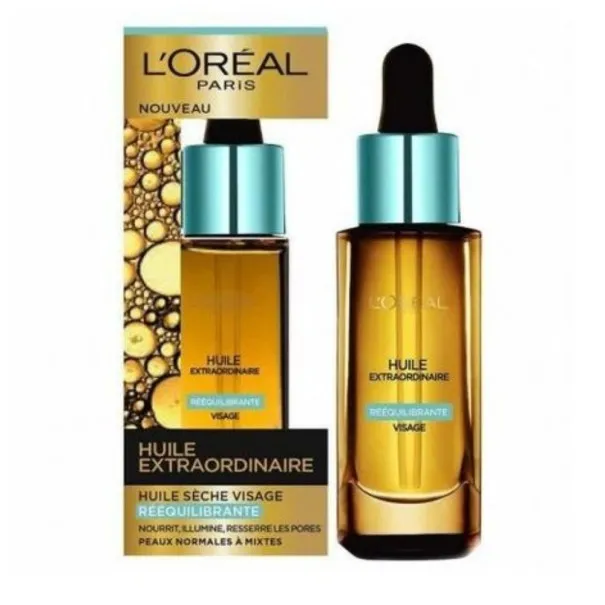 Huile Visage Hydratant L'Oréal  RÉÉQUILIBRANTE 30ML - L'OREAL