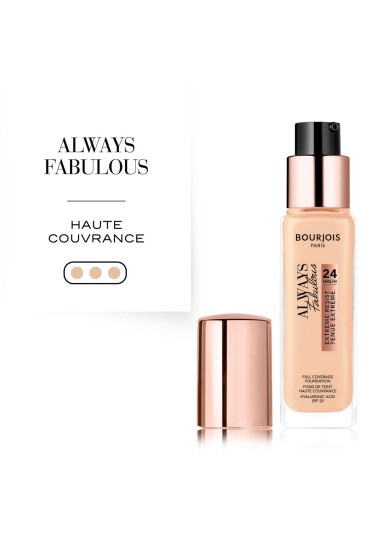 Fond de teint BOURJOIS ALWAYS FABULOUS 24H