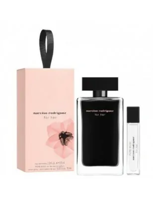 Coffret Parfum Femme NARCISO RODRIGUEZ FOR HER 100ML + MUSC PUR 10ML - NARCISO RODRIGUEZ