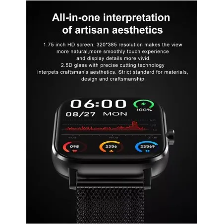 Montre Connectée Homme ALBERTO RICCI DT35+ - ALBERTO RICCI