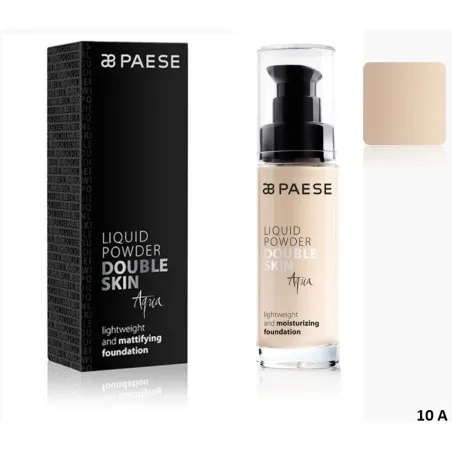 Fond de Teint PAESE LIQUID POWDER DOUBLE SKIN AQUA - PAESE