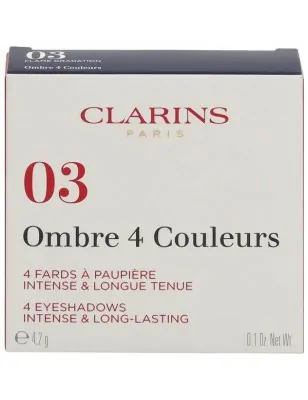 Fard à Paupières CLARINS OMBRE 4 COULEURS 03 FLAME GRADATION - CLARINS