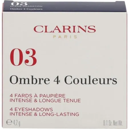 Fard à Paupières CLARINS OMBRE 4 COULEURS 03 FLAME GRADATION - CLARINS