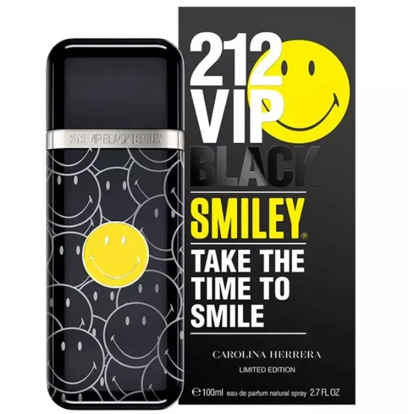 Eau de Parfum Homme CAROLINA HERRERA 212 VIP BLACK SMILEY - CAROLINA HERRERA Eau de Parfum Homme CAROLINA HERRERA 212 VIP BLACK SMILEY - CAROLINA HERRERA