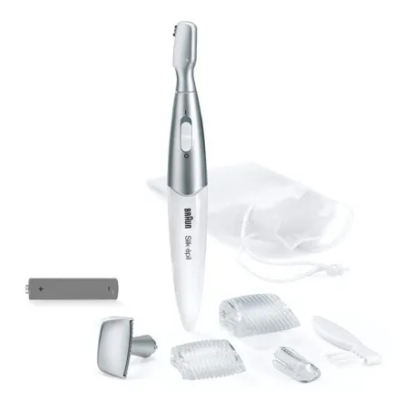 Tondeuse BRAUN FG1100 SILKFINISH BIKINI 3 EN 1 BLANC - BRAUN