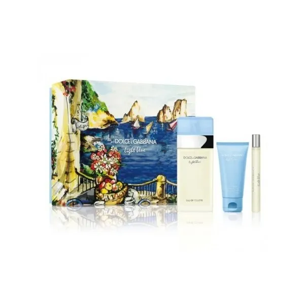 Coffret eau de toilette DOLCE&GABBANA LIGHT BLUE 100ML