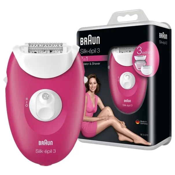 Épilateur Filaire BRAUN SE3-273 SILK-ÉPIL 3 - BRAUN Épilateur Filaire BRAUN SE3-273 SILK-ÉPIL 3 - BRAUN