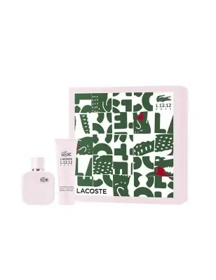 Coffret Parfum Femme LACOSTE L.12.12 ROSE - Lacoste