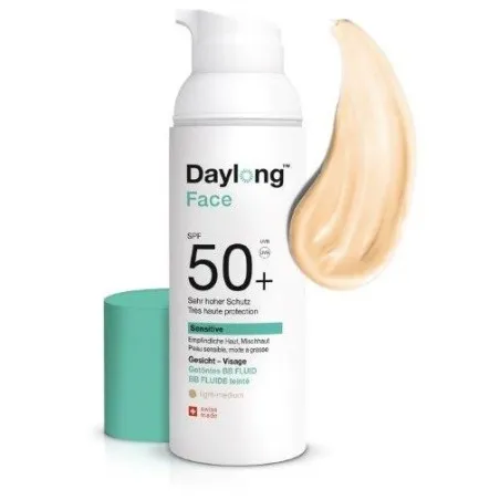 Ecran Solaire DAYLONG  FACE SENSITIVE BB FELUIDE SPF50+ 50ML - 
