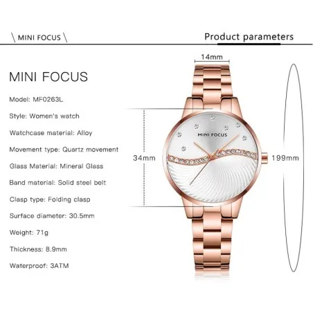 Montre Femme MINI FOCUS MF0263L - MINI FOCUS