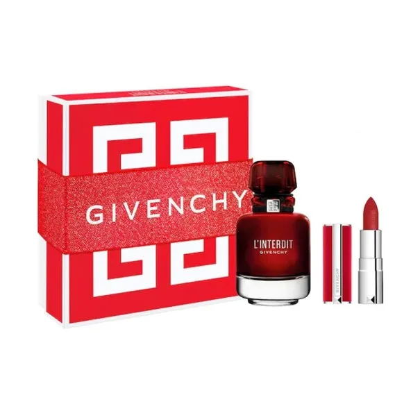 Coffret Parfum Femme GIVENCHY L'INTERDIT ROUGE 50ML - GIVENCHY Coffret Parfum Femme GIVENCHY L'INTERDIT ROUGE 50ML - GIVENCHY