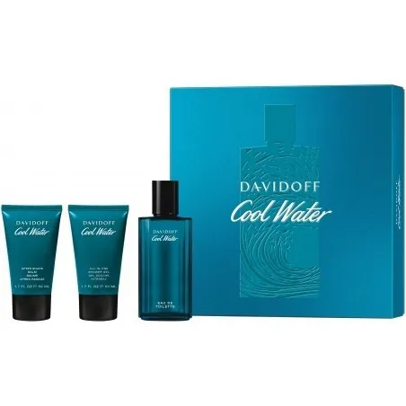 Coffret Eau de Toilette Homme DAVIDOFF  COOL WATER 125ML - DAVIDOFF