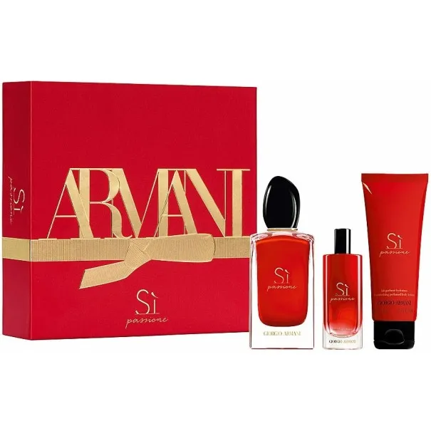 Coffret Parfum Femme GIORGIO ARMANI SI PASSIONE 100ML