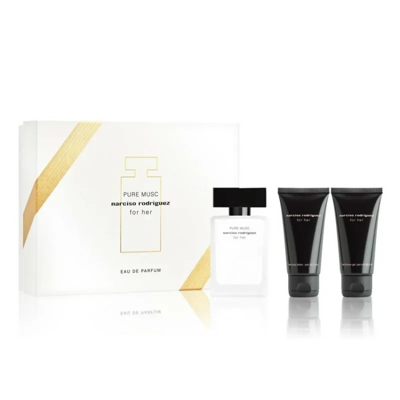 Coffret Parfum Femme NARCISO RODRIGUEZ PURE MUSC FOR HER  50ML