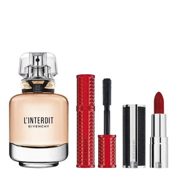 Coffret Parfum Femme GIVENCHY L'INTERDIT MINI MASCARA + ROUGE À LÈVRES - GIVENCHY Coffret Parfum Femme GIVENCHY L'INTERDIT MINI MASCARA + ROUGE À LÈVRES - GIVENCHY