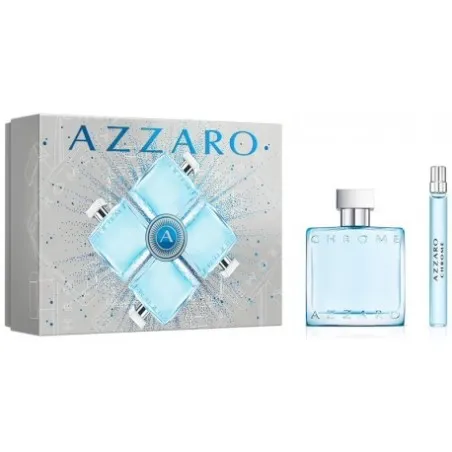 Coffret Eau de Toilette Homme AZZARO CHROME - AZZARO