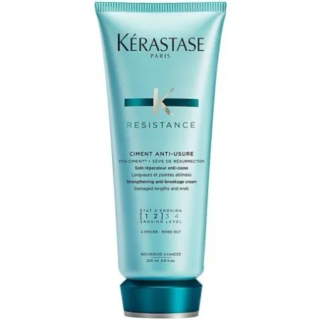 Après Shampoing KÉRASTASE RESISTANCE CIMENT ANTI-USURE 200ML - KÉRASTASE