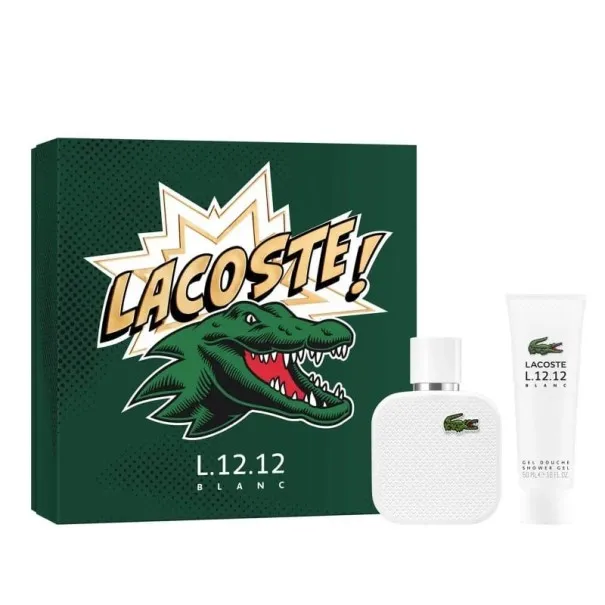 Coffret Eau de Toilette Homme LACOSTE L.12.12 BLANC