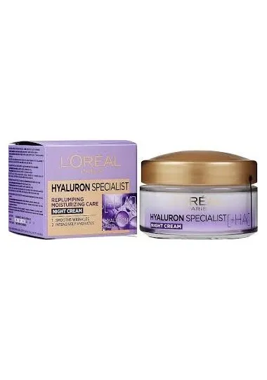 Creme de Nuit L'Oréal  HYALURON EXPERT NIGHT - L'Oréal