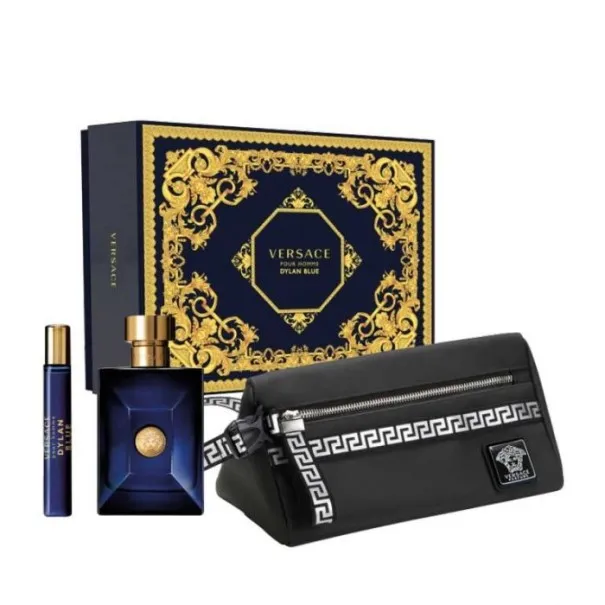 Coffret Eau de Toilette Homme VERSACE DYLAN BLUE - VERSACE Coffret Eau de Toilette Homme VERSACE DYLAN BLUE - VERSACE