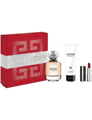 Coffret Parfum Femme GIVENCHY L'INTERDIT 50ML+ROUGE+LAIT - GIVENCHY