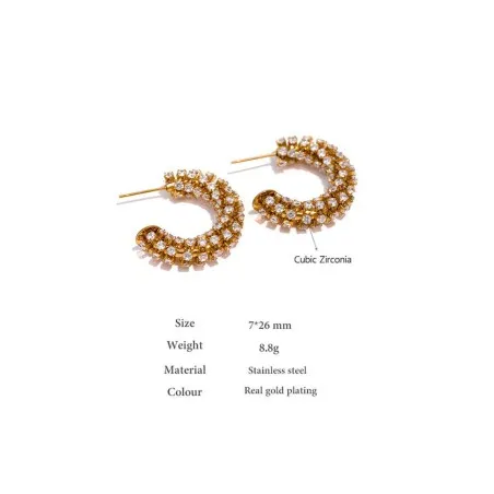 Boucle d'oreille Femme ALBERTO RICCI  YH1033A - ALBERTO RICCI