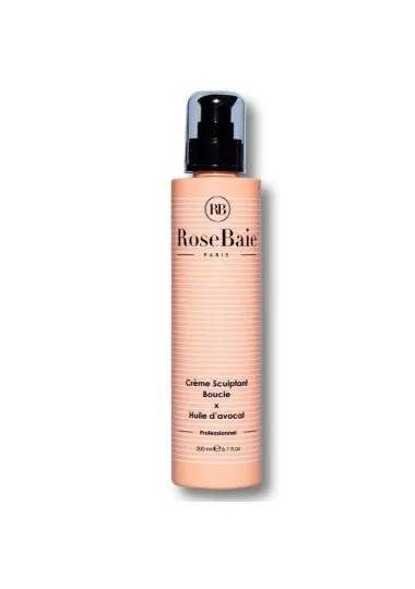 Crème cheveux Rose Baie  CRÈME SCULPTANT BOUCLE - Rose Baie