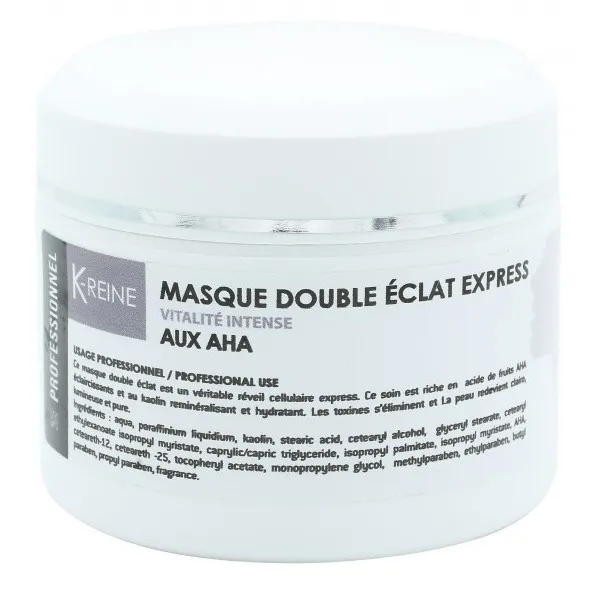Masque visage K-REINE  MASQUE DOUBLE ÉCLAT AUX AHA - K- REINE