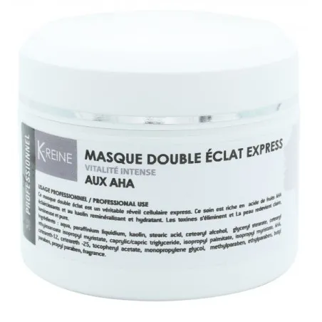 Masque visage K-REINE  MASQUE DOUBLE ÉCLAT AUX AHA - K- REINE
