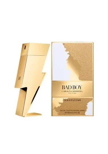 Eau de Toilette Homme CAROLINA HERRERA BAD BOY GOLD FANTASY - CAROLINA HERRERA